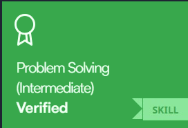 PROBLEM SOLVING (INTERMEDIATE) PROBLEM SOLVING (INTERMEDIATE)